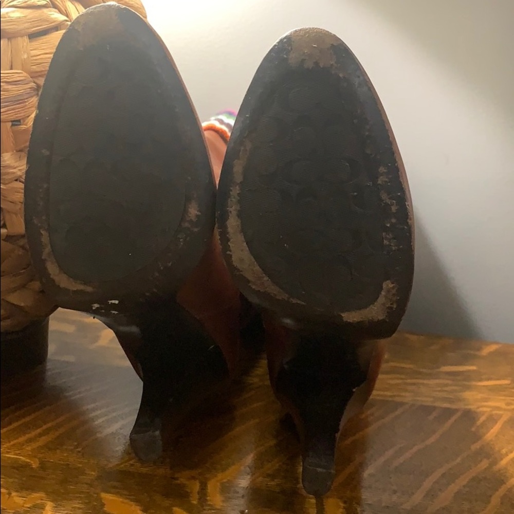 Coach tan Monika boots - Picture 7 of 11
